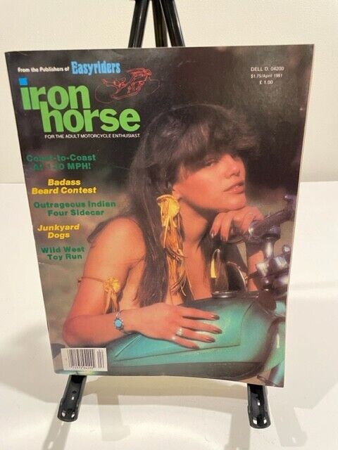 April 1981  Iron Horse  Magazine  Vintage Motorcycle Magazine (Loc 1)
