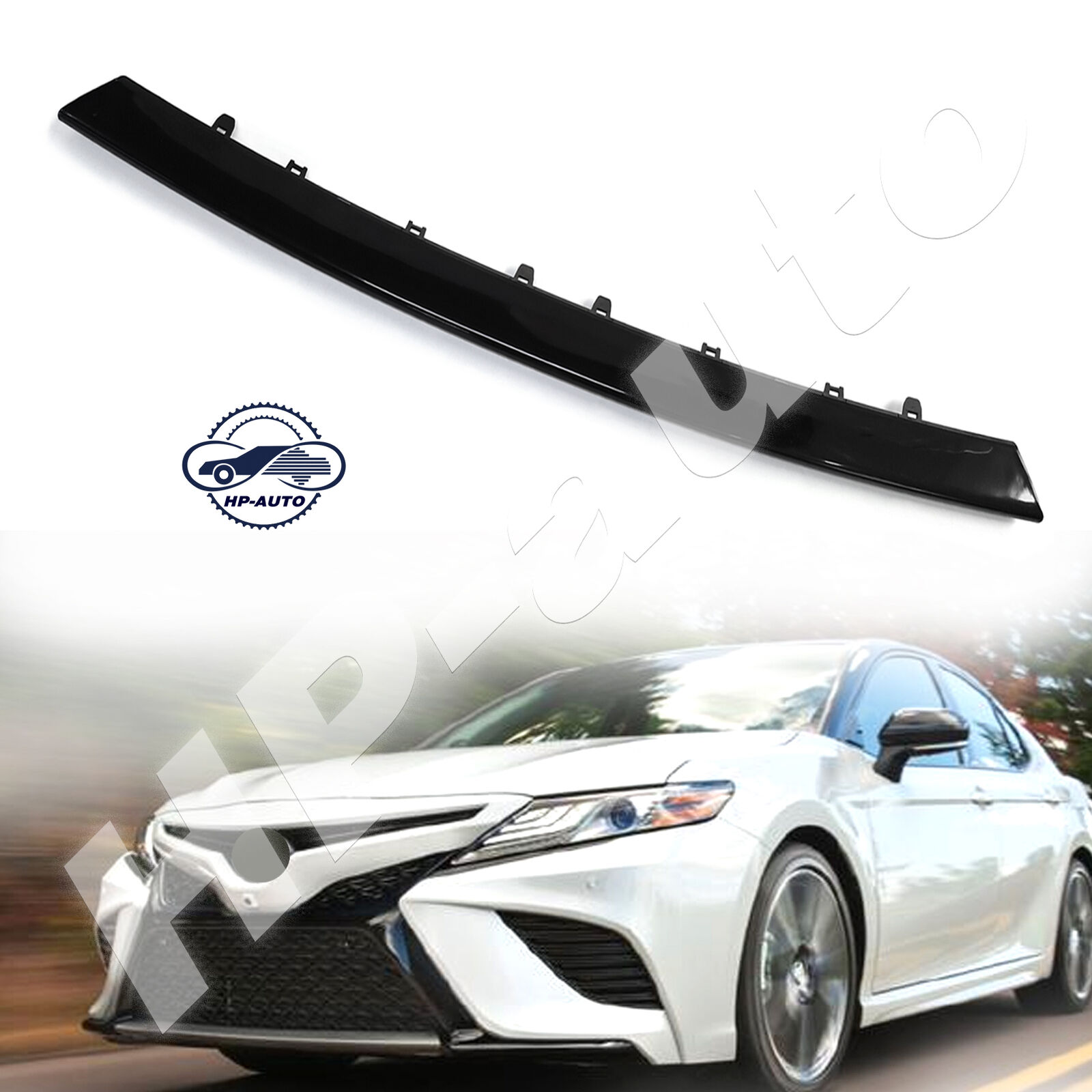 For 2018 2019 2020 Toyota Camry SE/XSE Front Lip Bumper Cover Lower Molding Trim