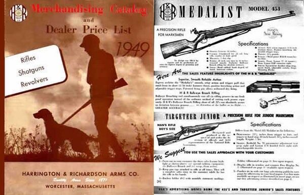 Harrington & Richardson Arms 1949 Gun Catalog