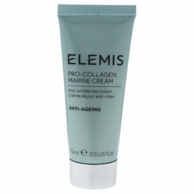 SEALED Elemis Pro-Collagen Marine Anti-Wrinkle Day Cream .5oz/15mL Travel Size
