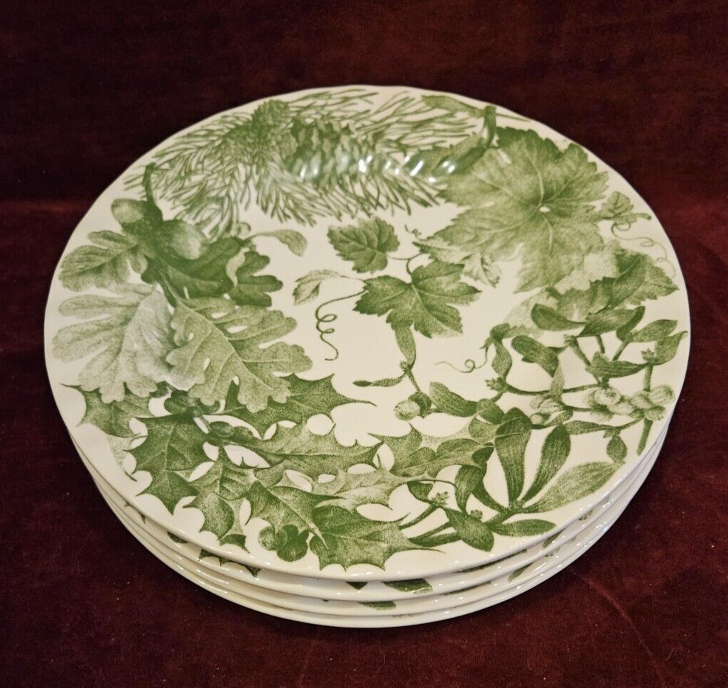 Royal Gallery Portugal Arcadia Set of 4 Dinner Plates 10-3/4\