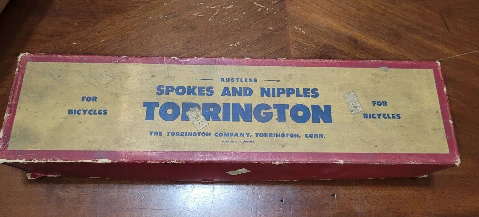 Vintage Bicycle Spokes w/ Nipples NOS Torrington 10 5/8  269MM (36 &36 Pieces) 