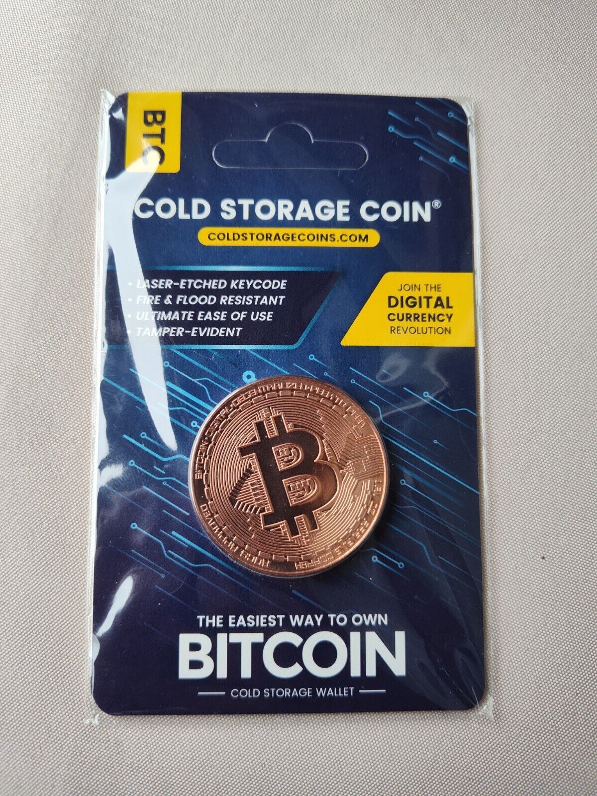 Bitcoin Cold Storage Coin