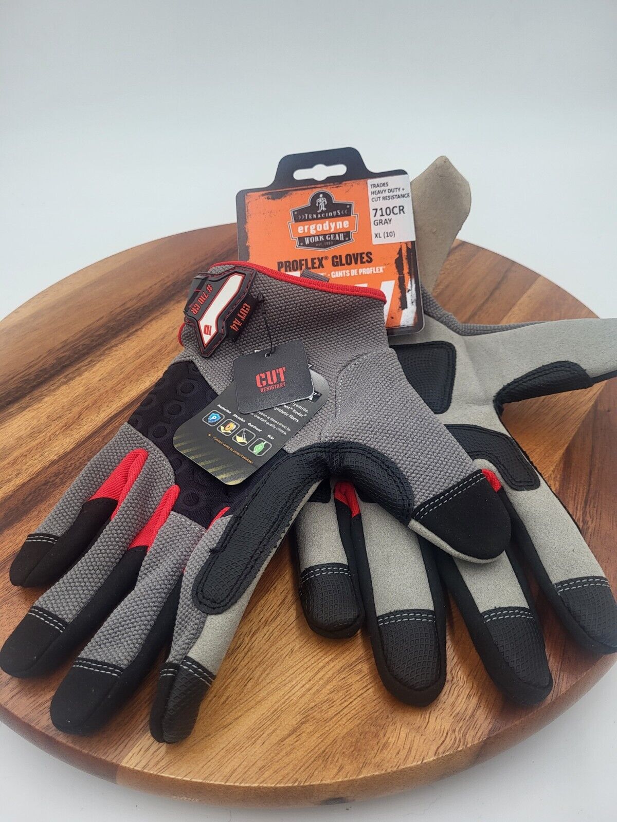 Ergodyne Proflex Trades Heavy-Duty Gloves sz XL Lightweight,Flexible,Max