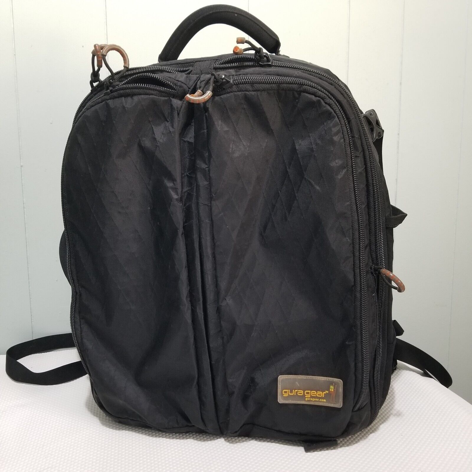 Gura Gear Kiboko 22L Professional Camera Bag Backpack  Black Compartments  Padde