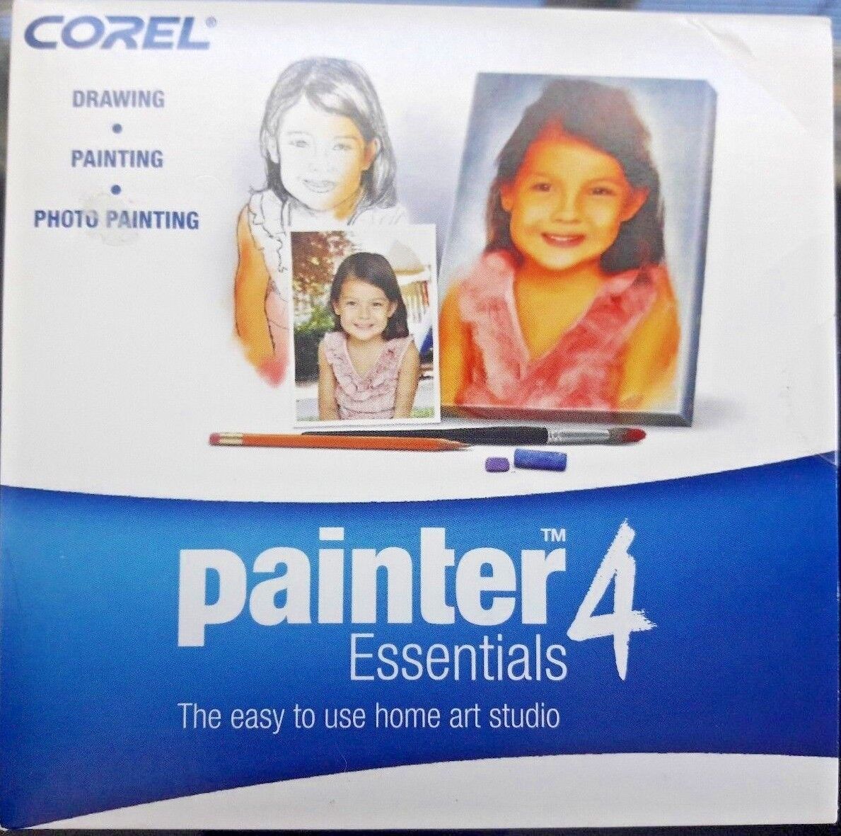 New Corel Painter 4 Essentials for Win 2000/XP/Vista Mac OS X 10.4.x