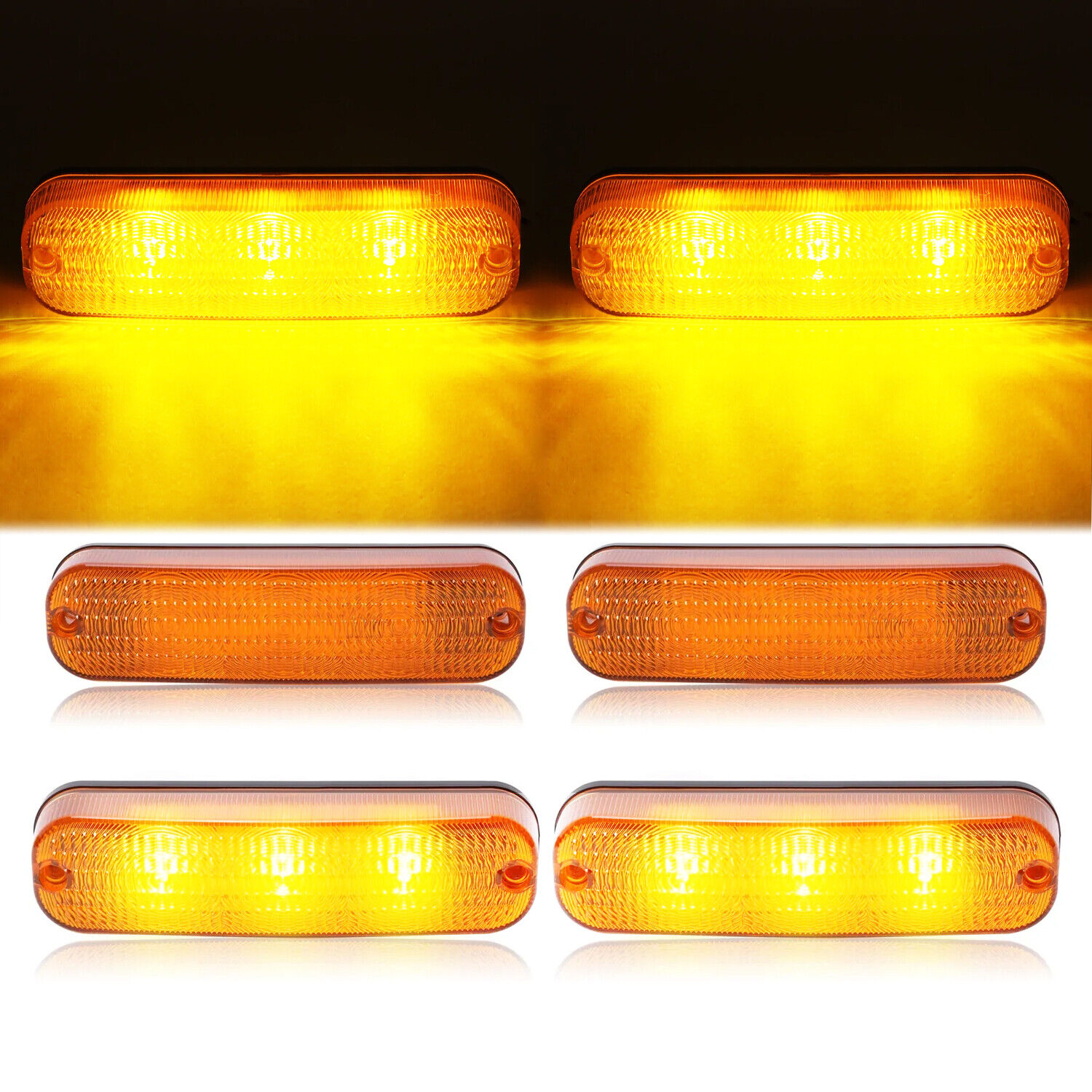 4PCS LED Flashing Cab Lights For John Deere 4030 4230 4430 4630 #AR60250