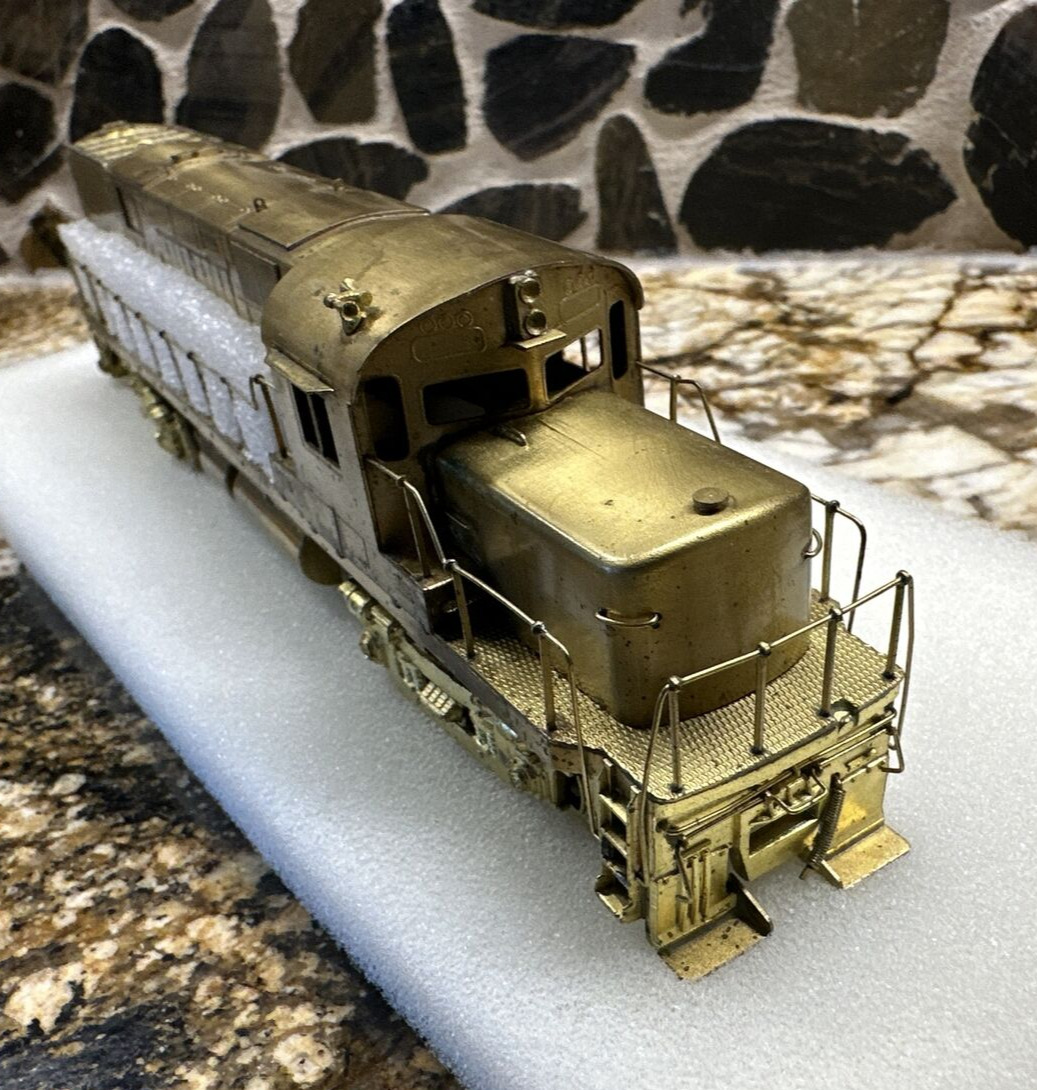 ALCO Models HO Brass #D-110 Alco C-420 Low Hood - Unpainted - Excellent Used
