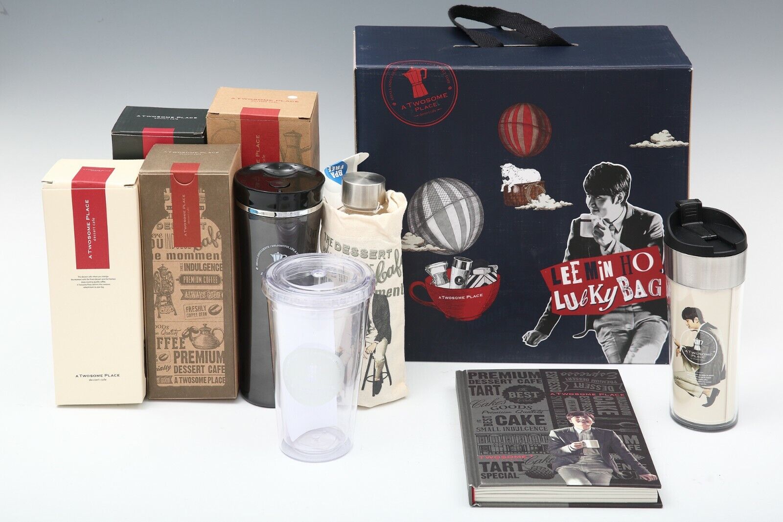 Lee Min Ho White Coffee Merchandise 2015 A Twosome Place Full Package