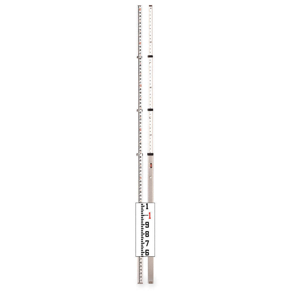 CST/BERGER 06-813 Leveling Rod,Aluminum,13 Ft 1ELP4