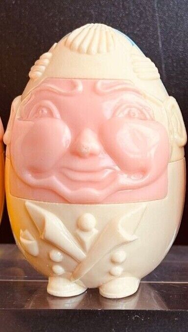 HARTLEY\'S HUMPTY DUMPTY PUZZLE TOY / VINTAGE EASTER EGG COLLECTIBLES