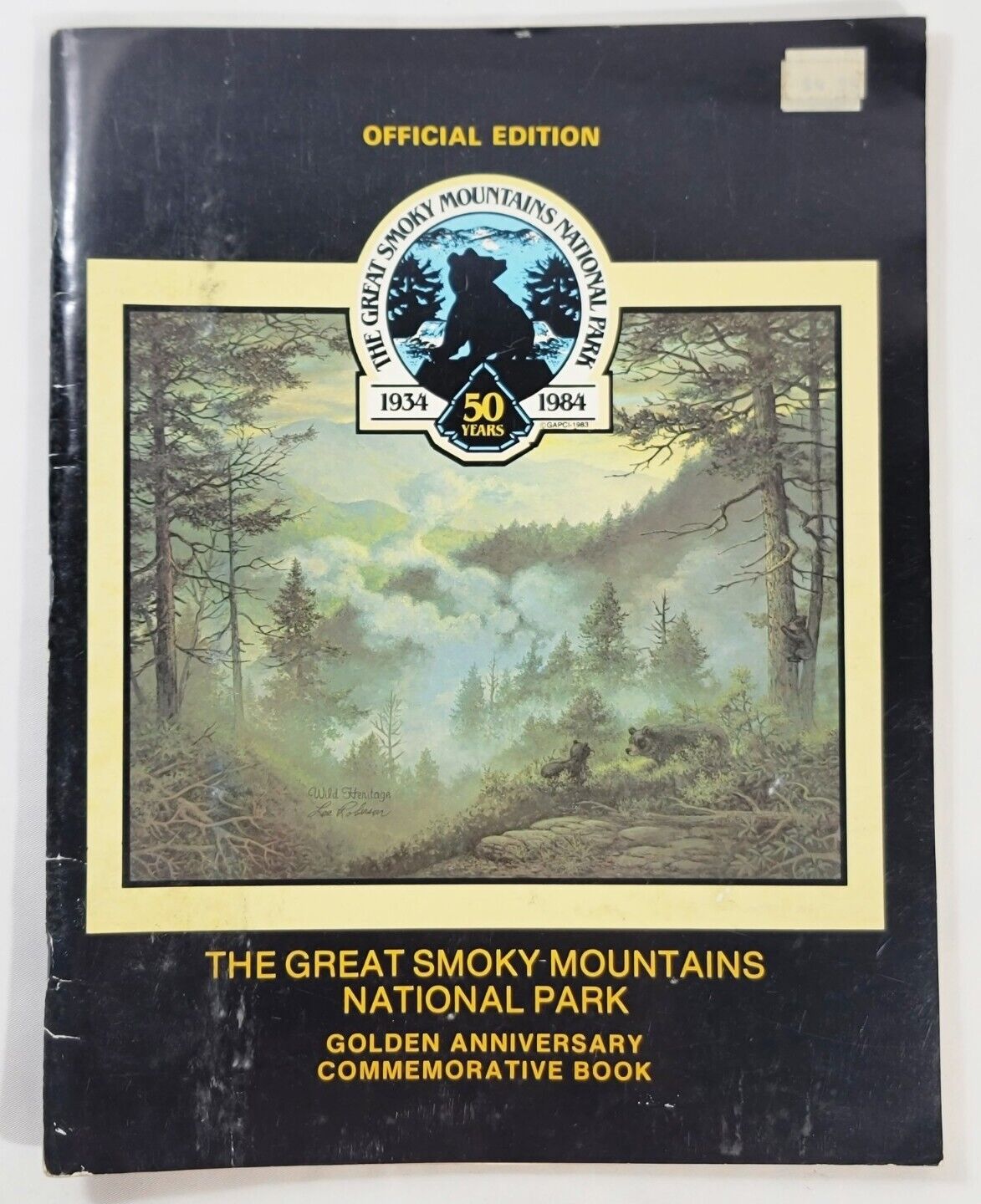 Official 1984 Great Smoky Mountains Golden Anniversary Commemorative Book