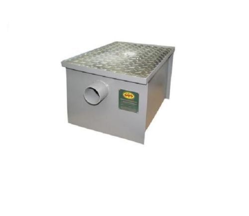 Commercial Carbon Steel Grease Trap Interceptor 20lb - PDI Approved - NSF