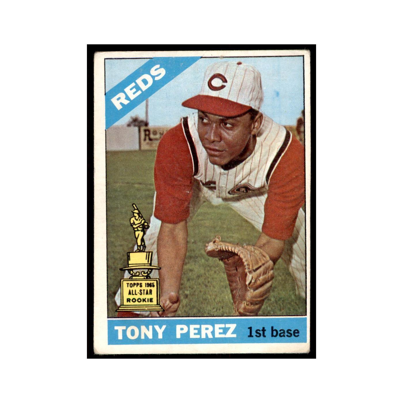 1966 Topps Tony Perez Baseball Cards #72