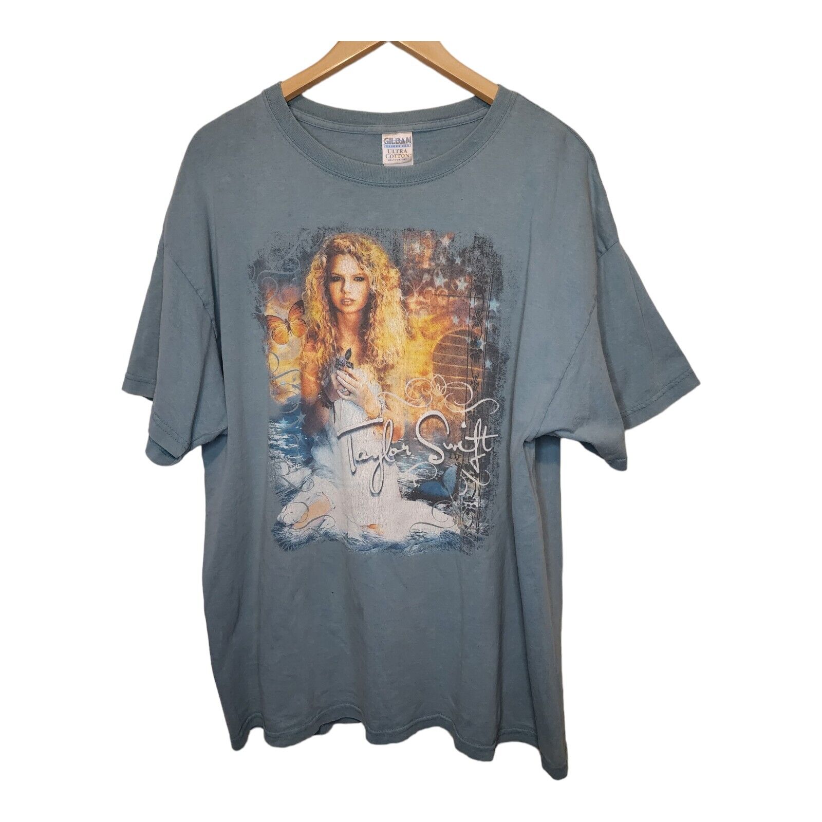 Vintage Taylor Swift Shirt Debut Album 2007 Rare Size XL Size 1st Tour Original
