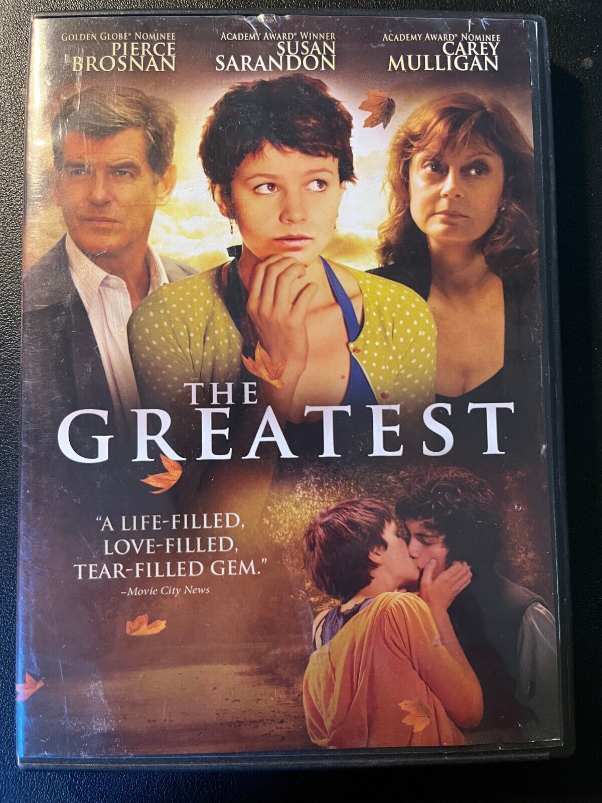 The Greatest (DVD, 2010) Pierce Brosnan Susan Sarandon Carey Mulligan