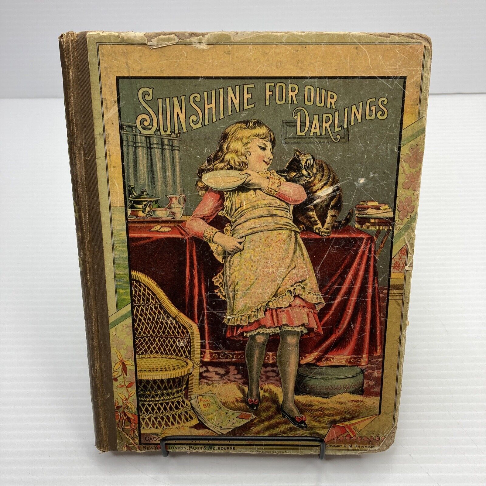 Sunshine For Our Darlings 1885 Illustrated Cassell & Co Antique Childrens Book
