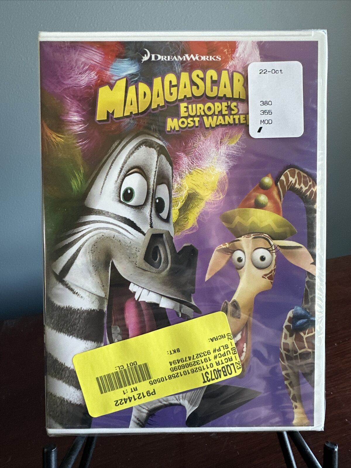 Madagascar 3 - Europe\'s Most Wanted DVD Ben Stiller NEW