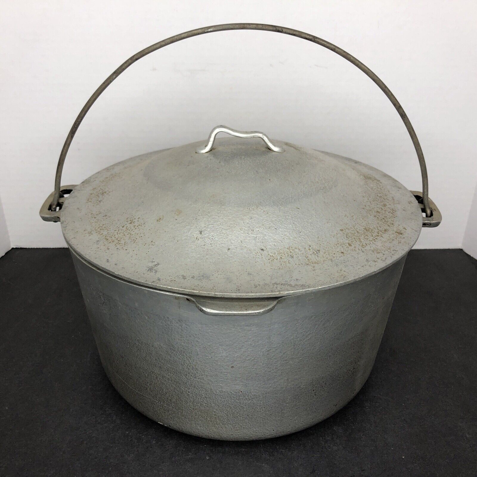 Vintage Therm-O-Craft Cookware 6 Quart Aluminum Dutch Oven Lid Hammered Finish