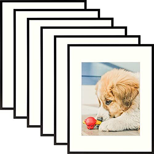 11x14 12x12 12x16 16x20 Aluminum Picture Frame with Mat Wall Gallery Metal Photo