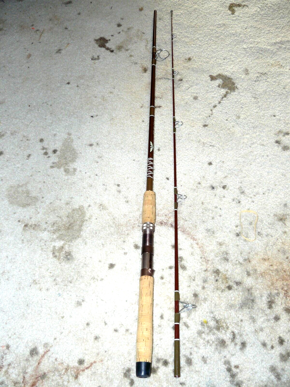 vintage fenwick pls64 spinning rod 61/2 ft