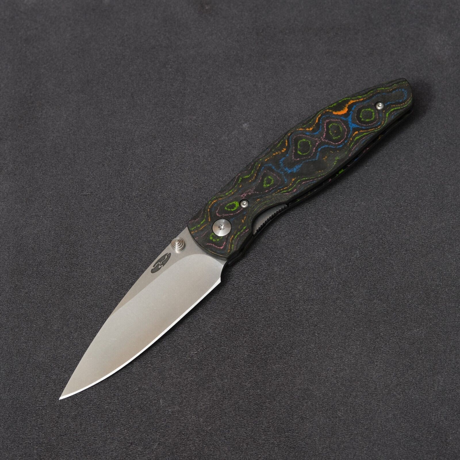 Three Rivers Manufacturing TRM Atom - Mike Erie Hollow Grind / 80s Camo Carbon