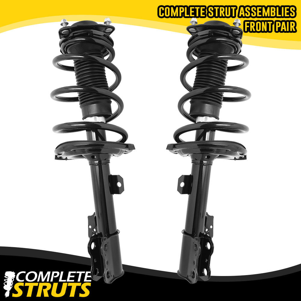 Front Pair Quick Complete Strut & Coil Springs for 2011-2019 Toyota Sienna FWD