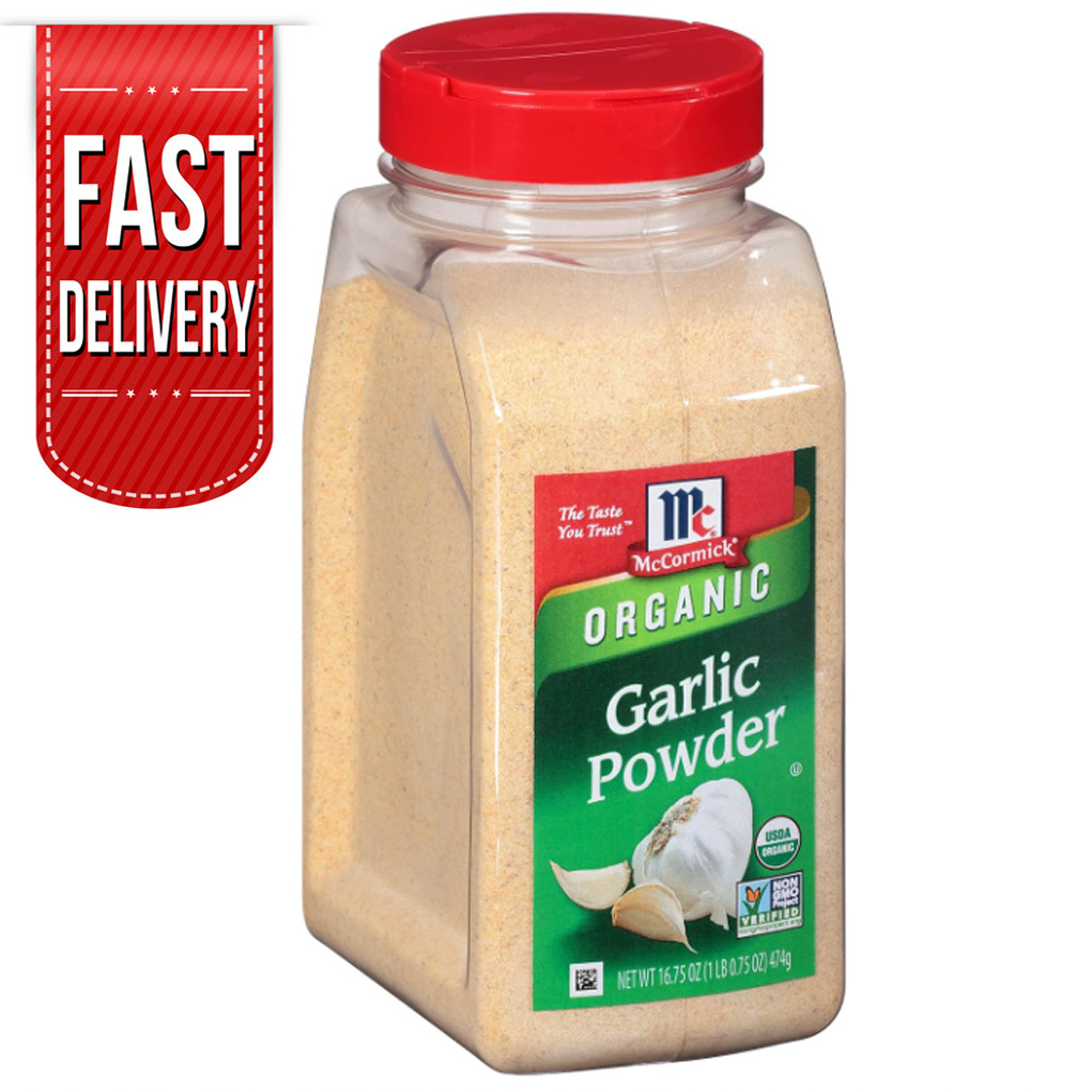 McCormick Organic Garlic Powder, 16.75 oz
