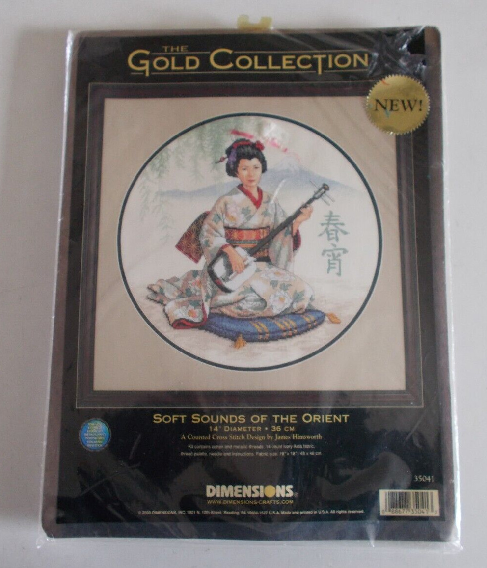 Dimensions Gold 35041 Soft Sounds of the Orient Counted Cross Stitch Kit