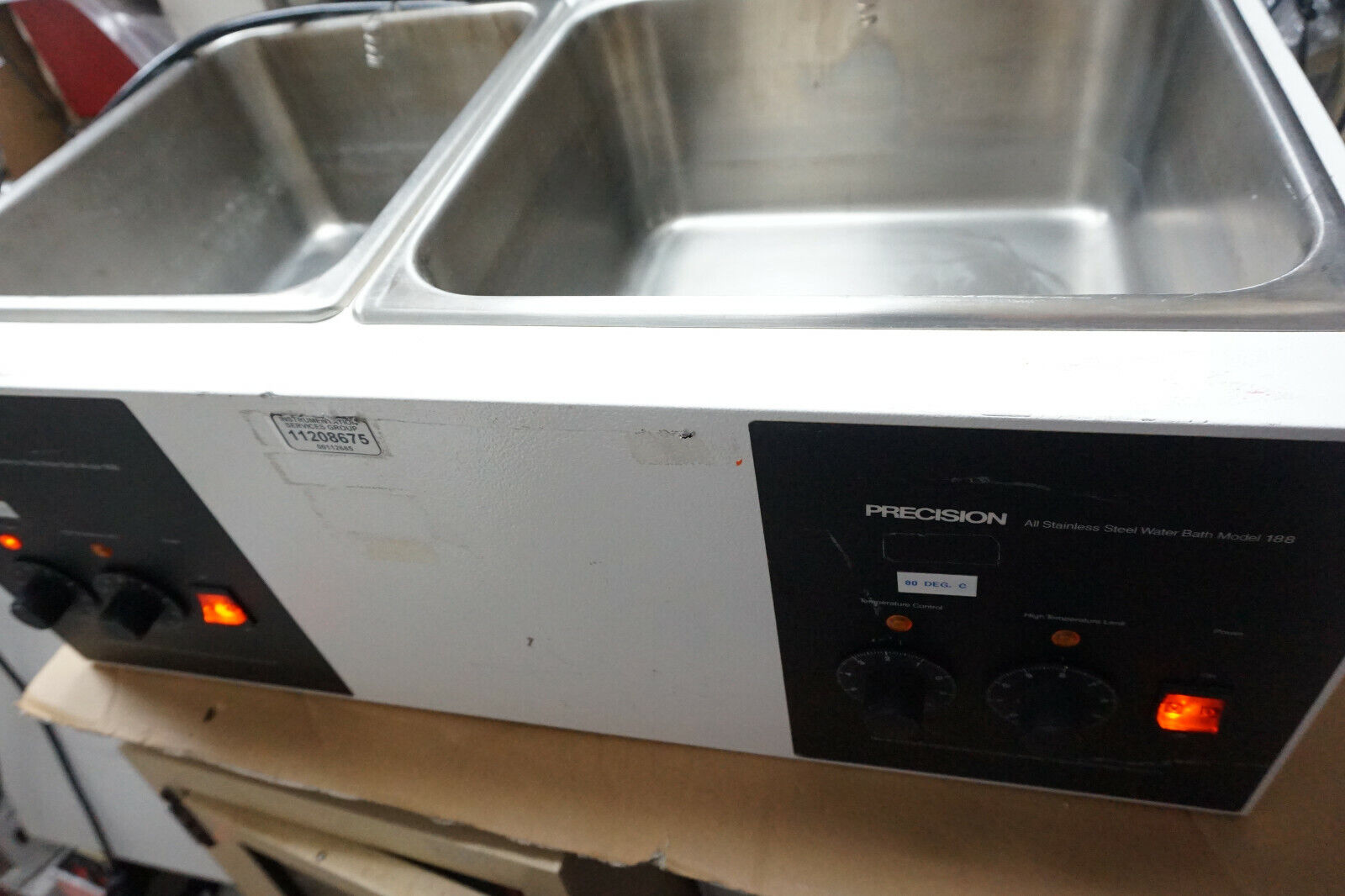  Precision 188  water bath waterbath variable temperature dual stainless 115
