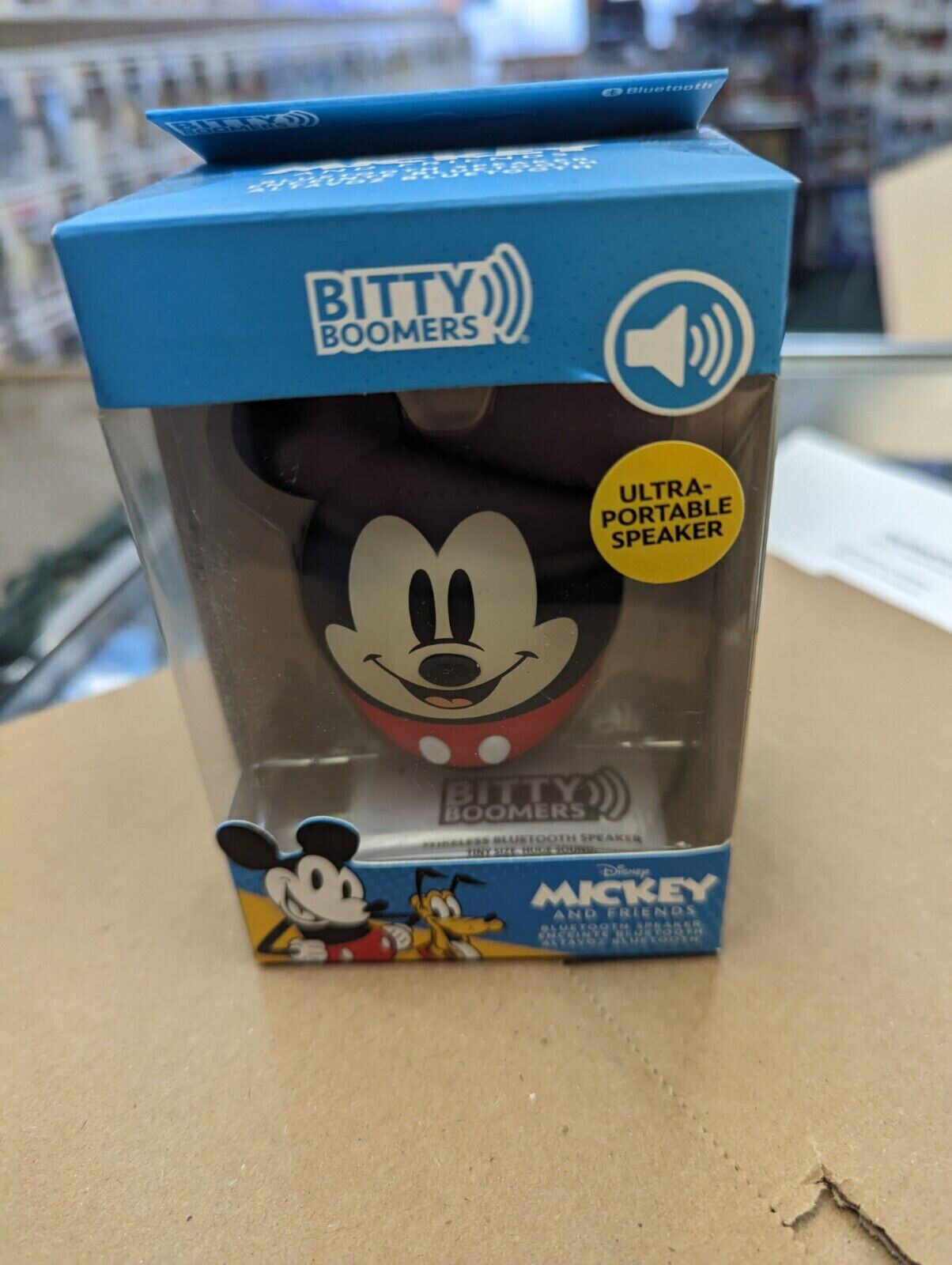 Mickey Mouse Bitty Boomer Mini Bluetooth Portable Speaker