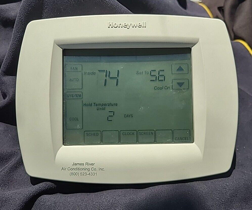 Honeywell TH8320U1008 7-Day VisionPRO 8000 Touchscreen Programmable Thermostat