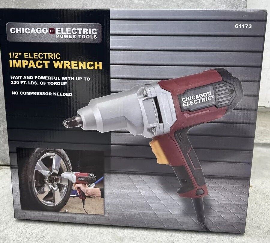 CHICAGO ELECTRIC IMPACT WRENCH 1/2 HEAVY DUTY BRAND NEW 