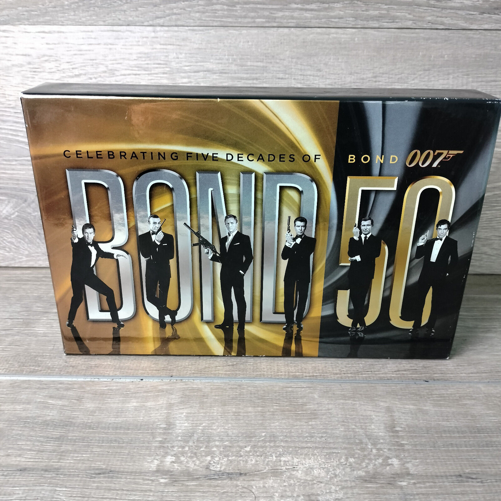 Bond 50 Celebrating Five Decades of James Bond 007 DVD BOX SET 22 Disc 1962-2012