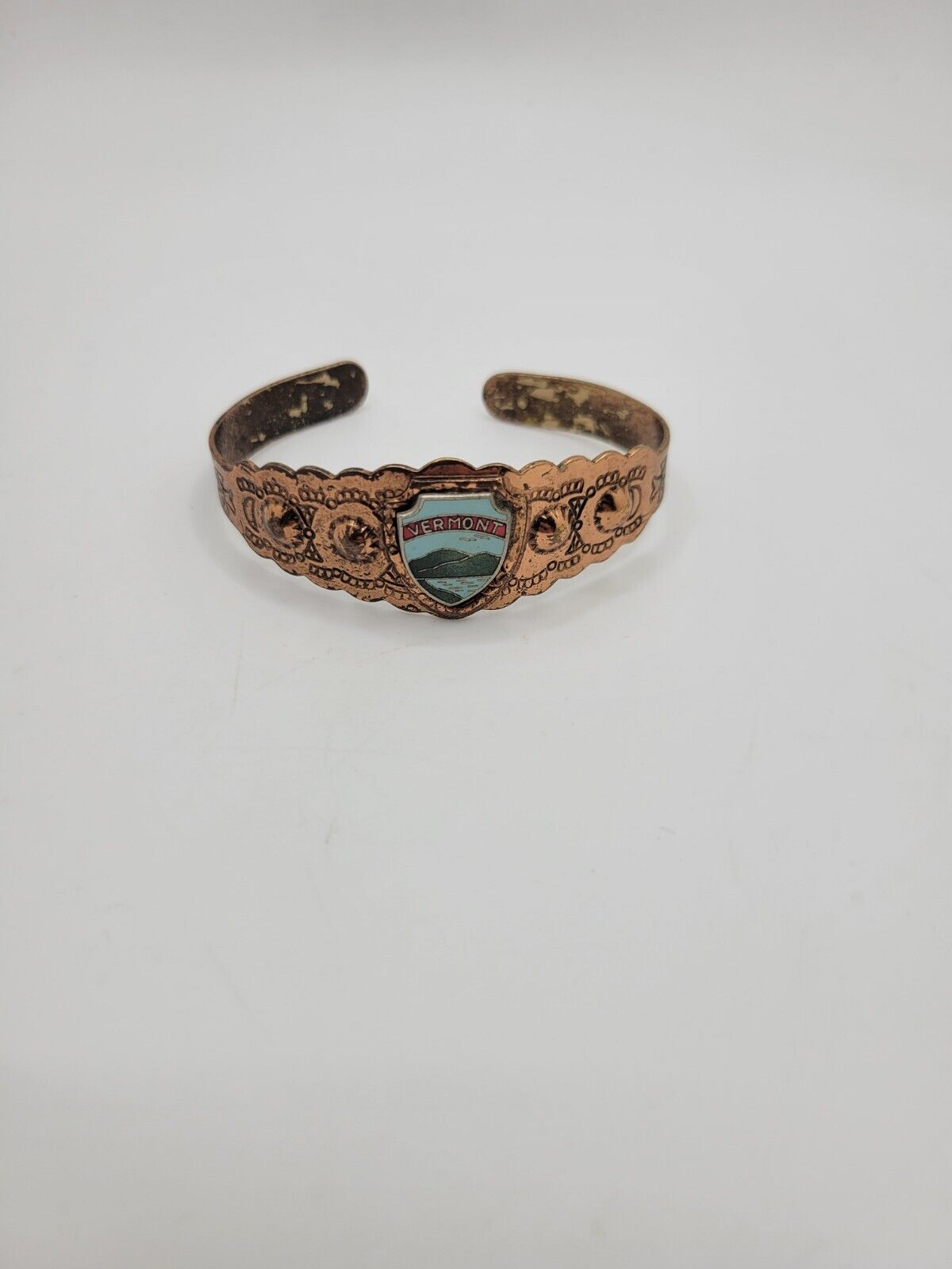 Vintage Vermont Copper Cuff Bracelet