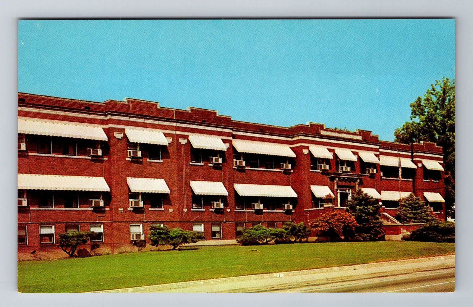 Sullivan IN-Indiana, Mary Sherman Hospital, Antique, Vintage Souvenir Postcard