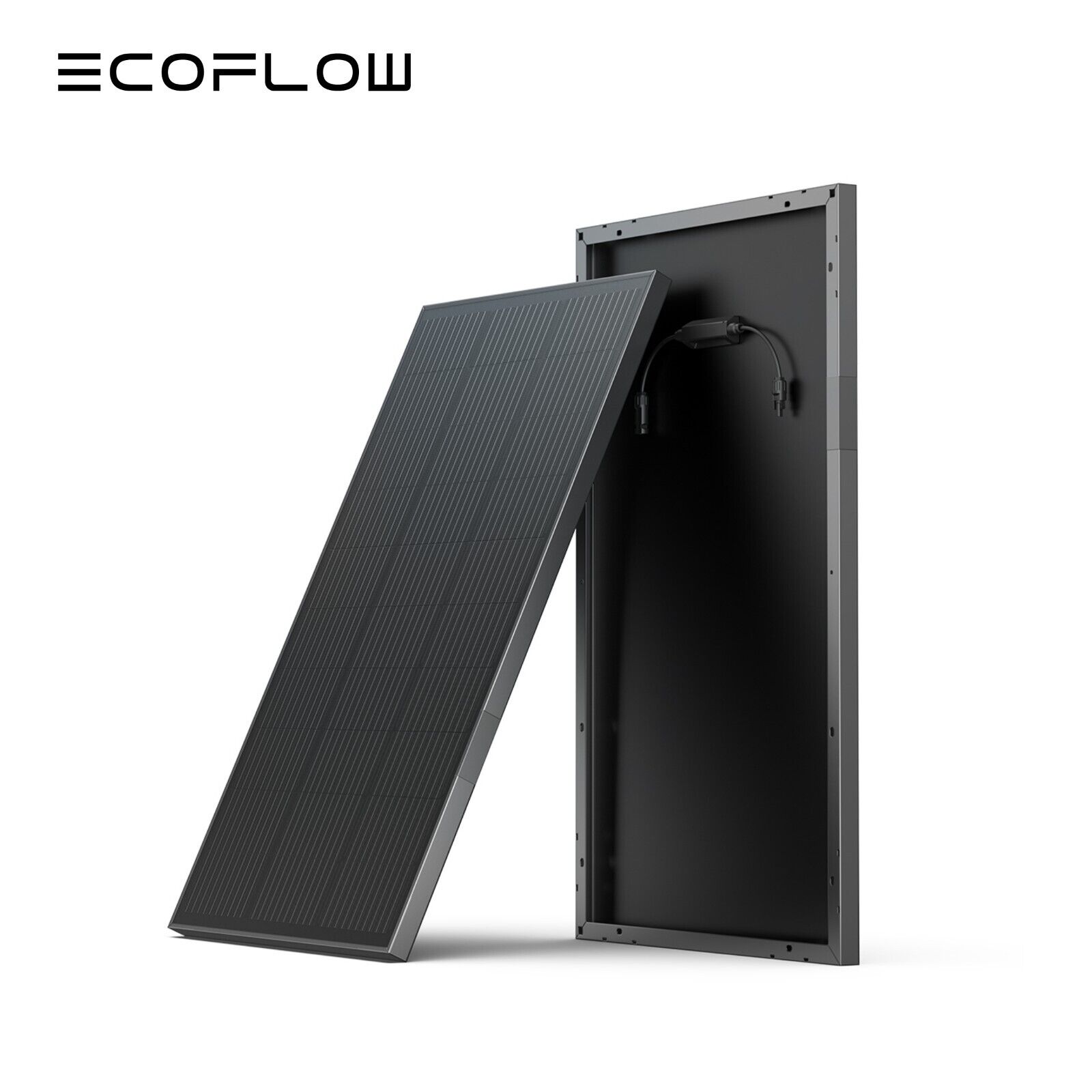 EcoFlow 2PCS 100W Rigid Solar Panel with IP68, High Efficiency Solar Modules