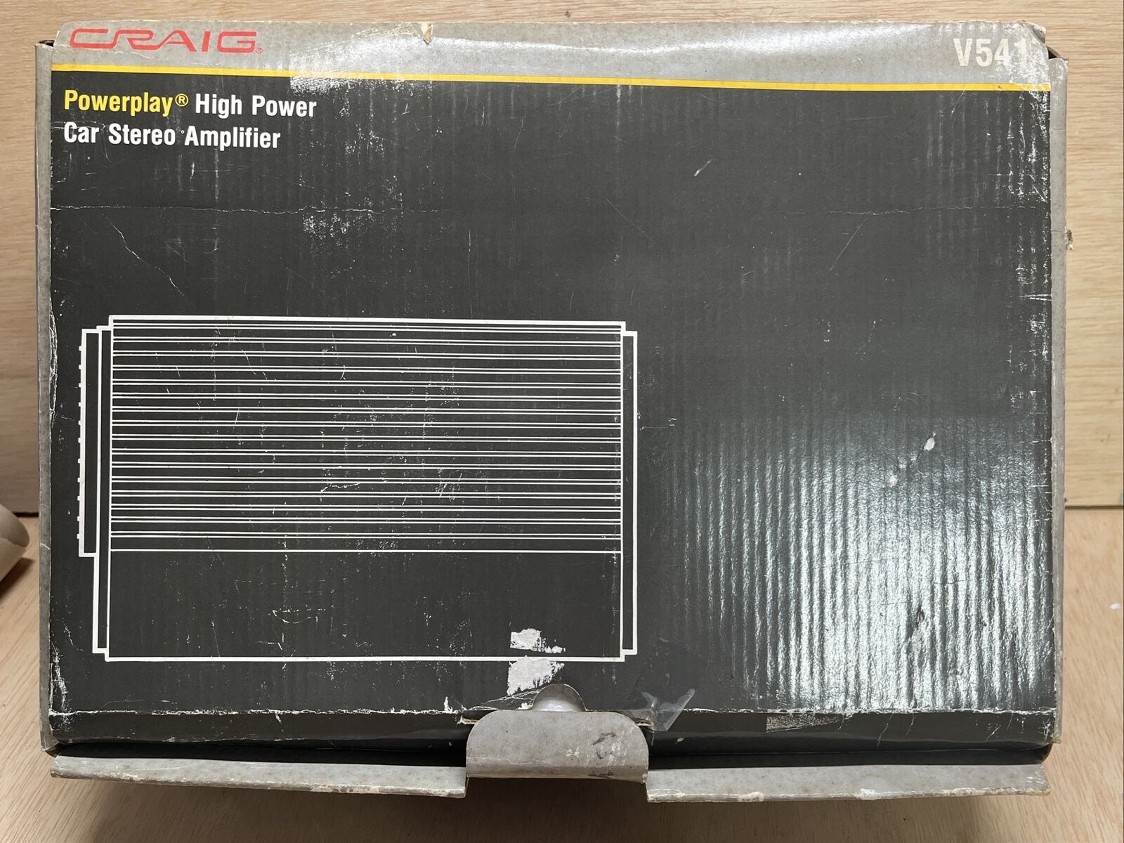 Vintage Craig Powerplay V541 Power Amplifier Old School Amp RARE