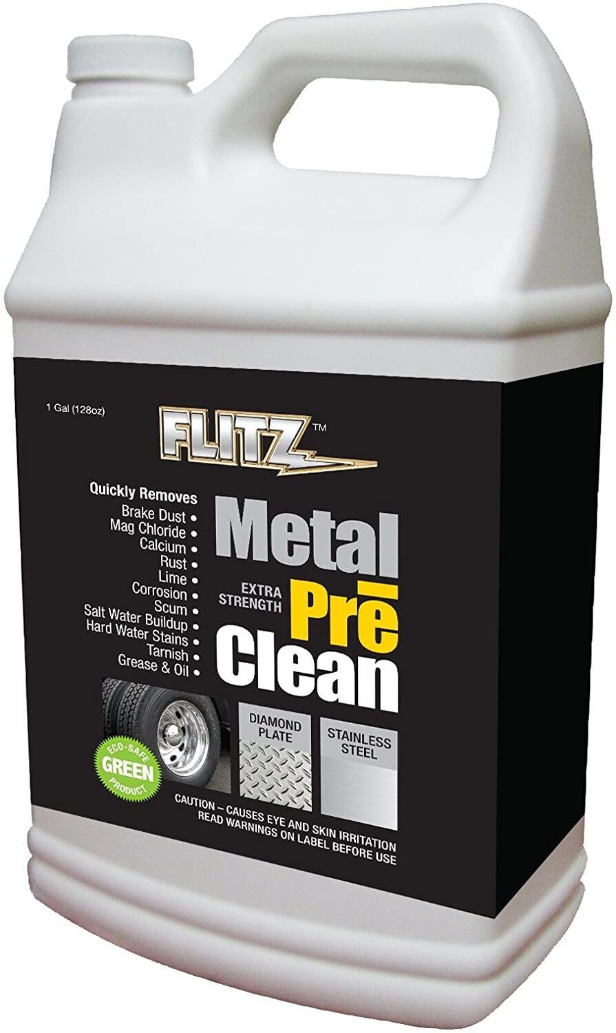 FLITZ All Metal Pre Clean 128oz/Gallon AL01710 (SEE VIDEO)