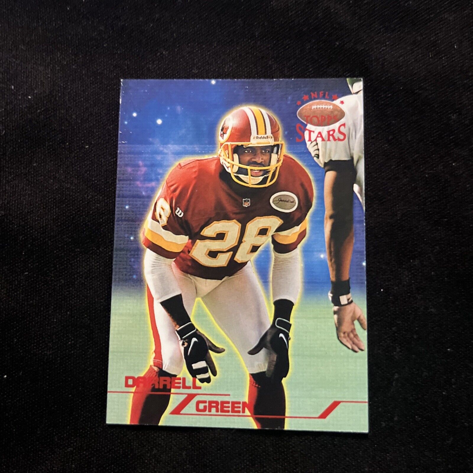 1998 Topps Stars Silver Redskins Football Card #137 Darrell Green 1134 /3999