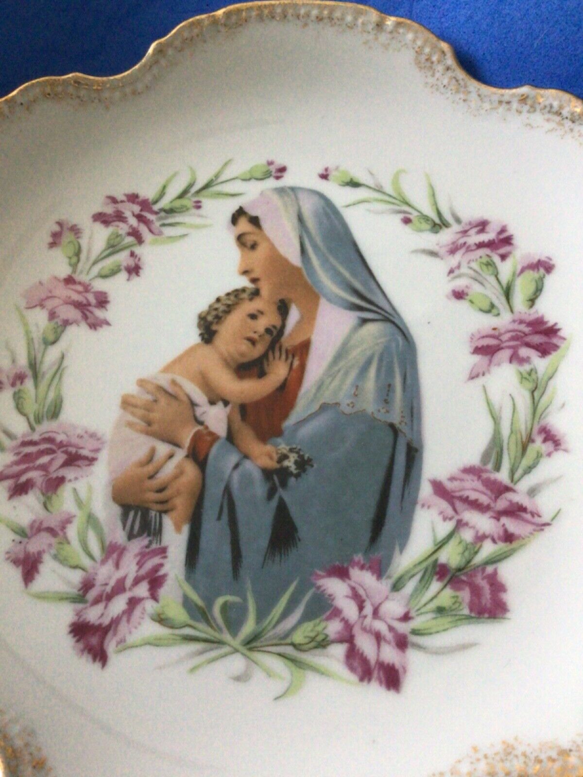 Vintage  Wheelock Peoria , Religious Decor Plate 8\