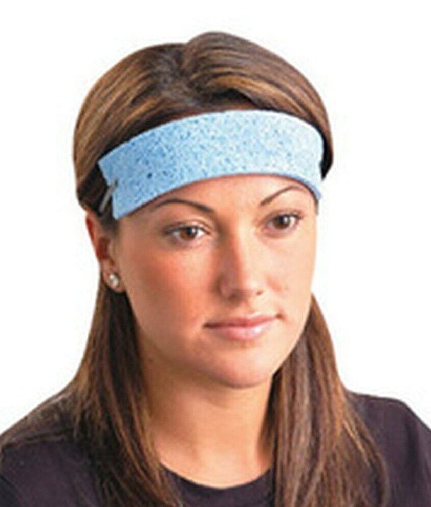 Traditional Absorbent Lightweight Disposable Cellulose Sponge Cooling Sweatbands