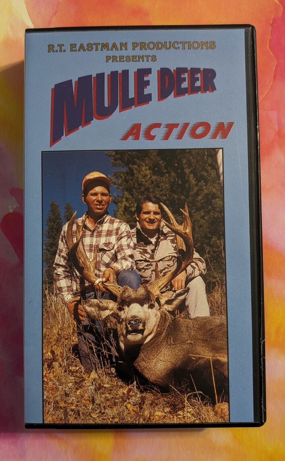 R.T. Eastman Productions Presents - Mule Deer Action (VHS) Rare 80\'s Hunting 