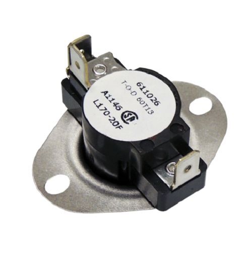 Supco LD170 LD-Series Snap-Action SPDT Limit Control Thermostat, L170-20F