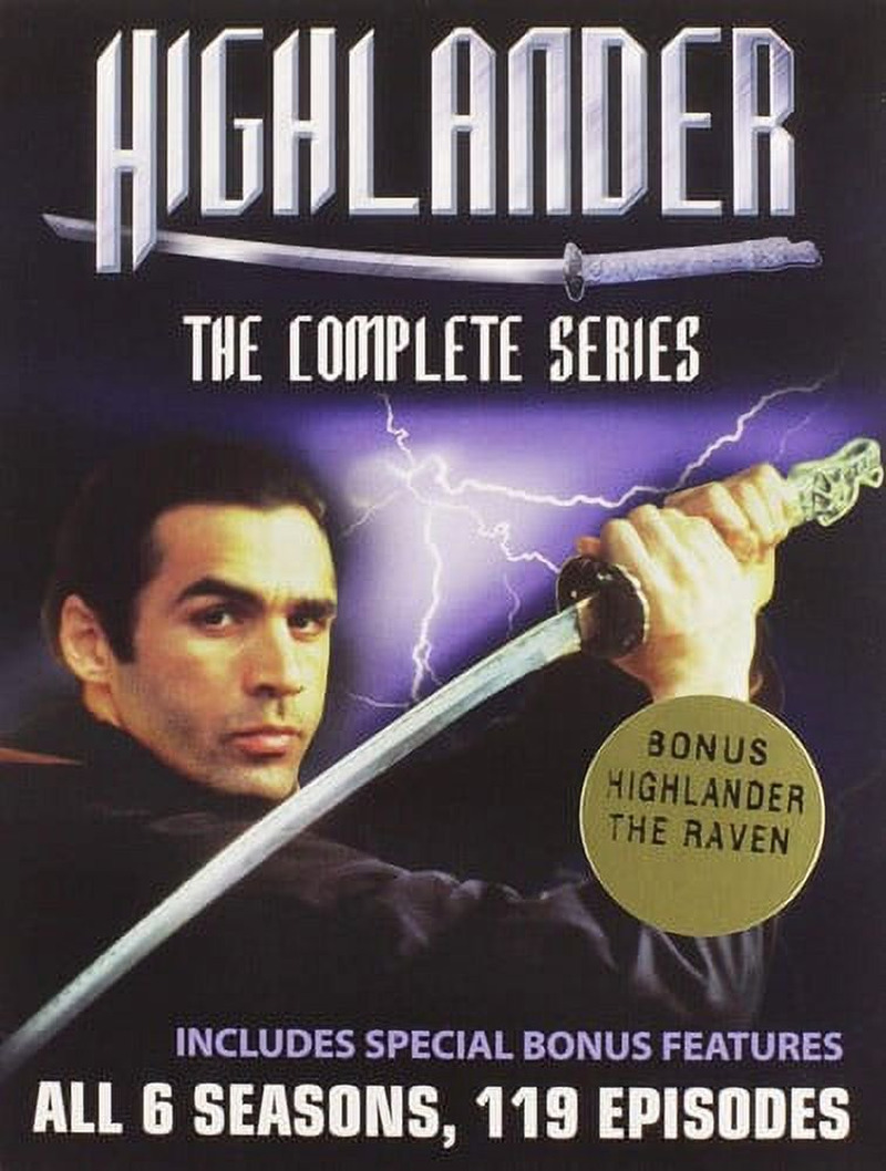 Highlander: The Complete Series (1992-1998) DVD Box Set - Adrian Paul as Duncan 