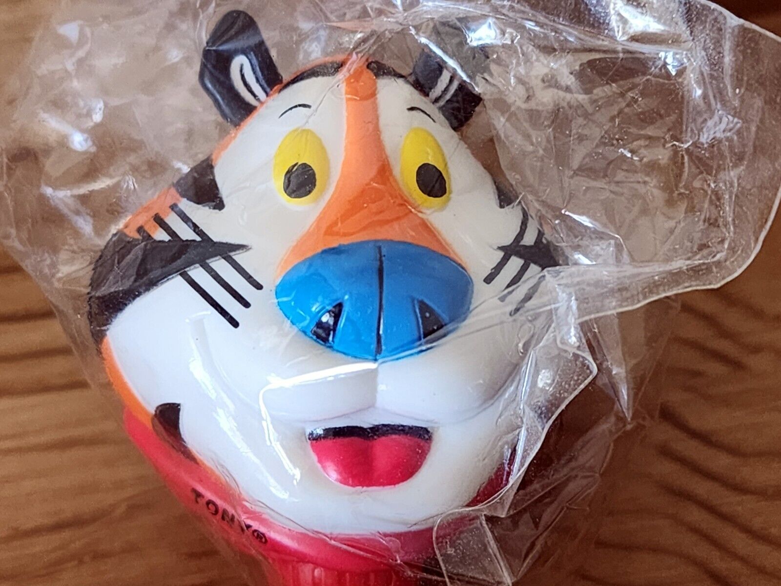 2003 Kellogg\'s Tony the Tiger Spinning Top Toy Frosted Flakes NOS Sealed