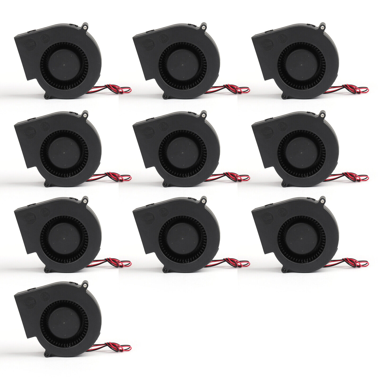 10PCS DC Brushless Cooling PC Computer Fan 12V 9733s 97x97x33mm 0.5A 2 Pin Wire