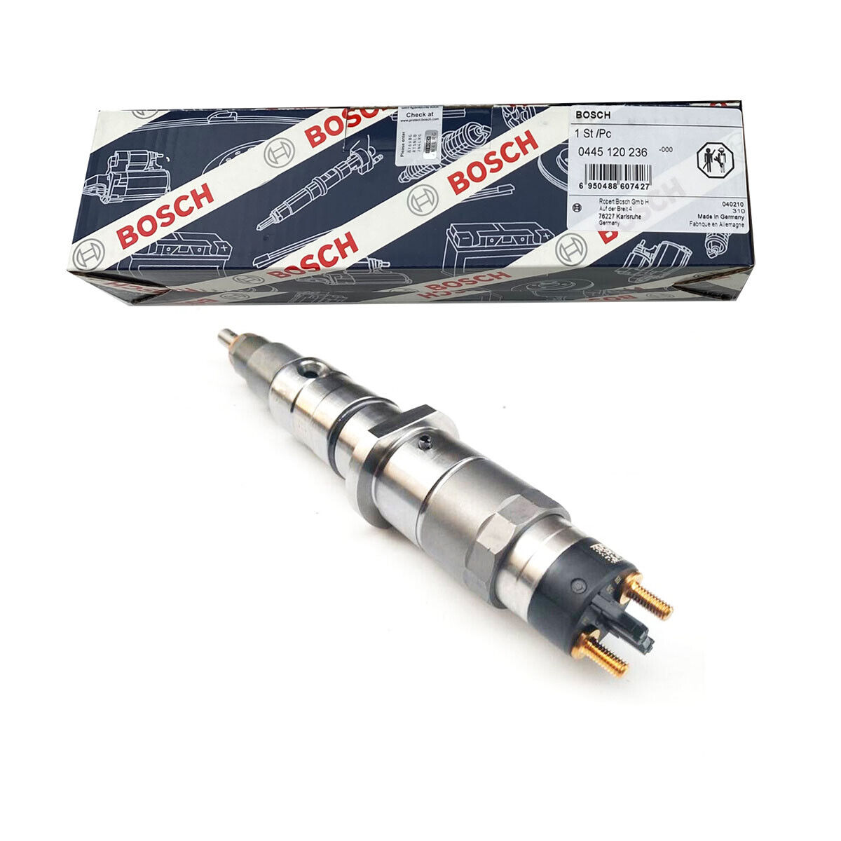 1pcs Diesel Fuel Injector 0445120236 for Cummins PC350-8 Komatsu 6745-12-3100