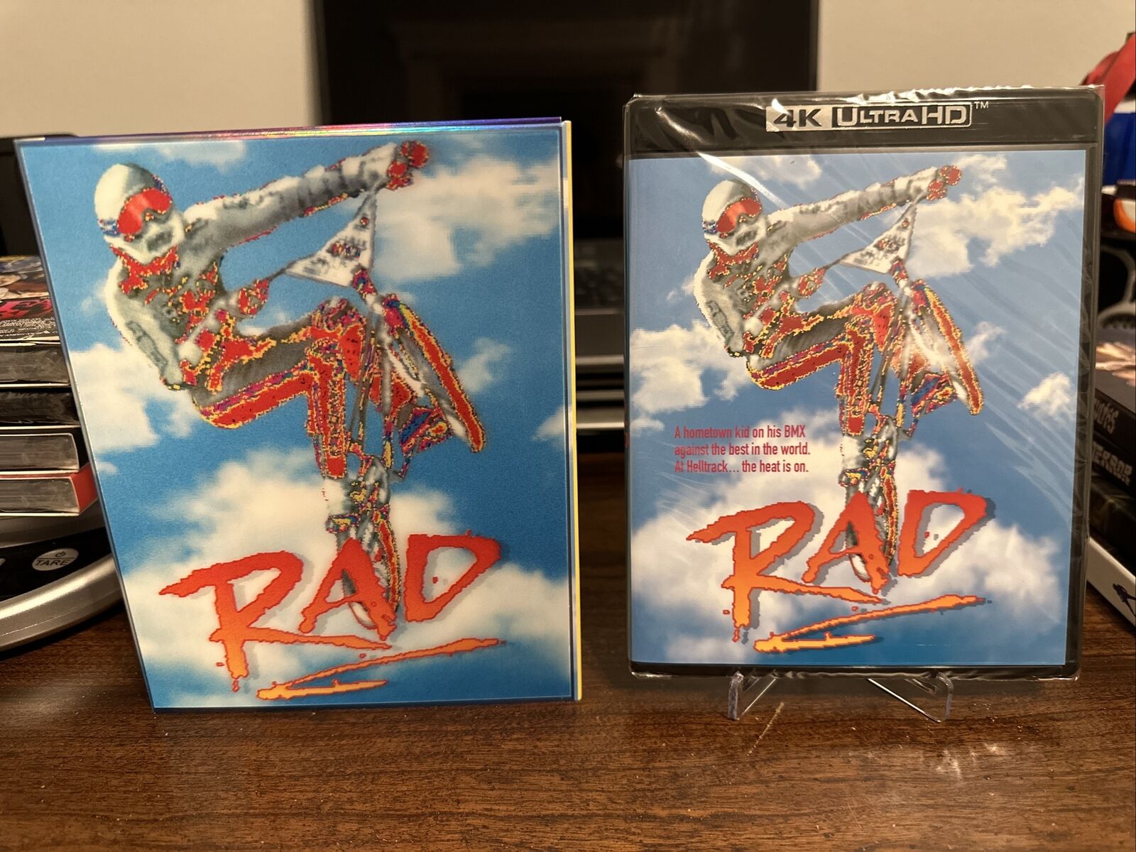 Rad (4K Ultra HD + Blu-ray+Rare OOP LENTICULAR SLIPCOVER)