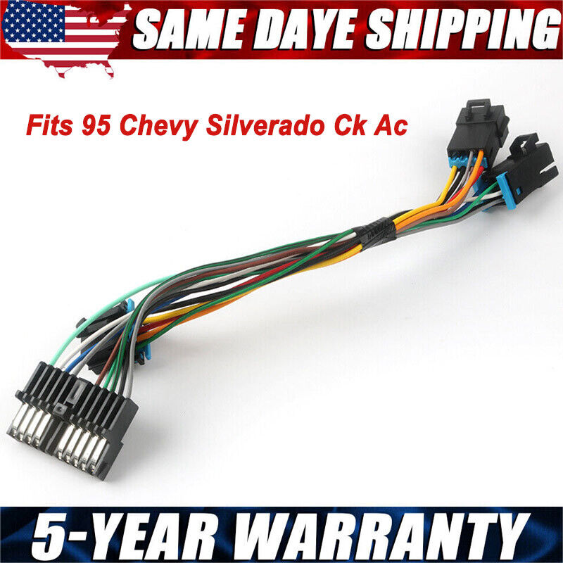 Fits 95 Chevy Silverado Ck Ac Heater Climate Temperature Control Wire Harness